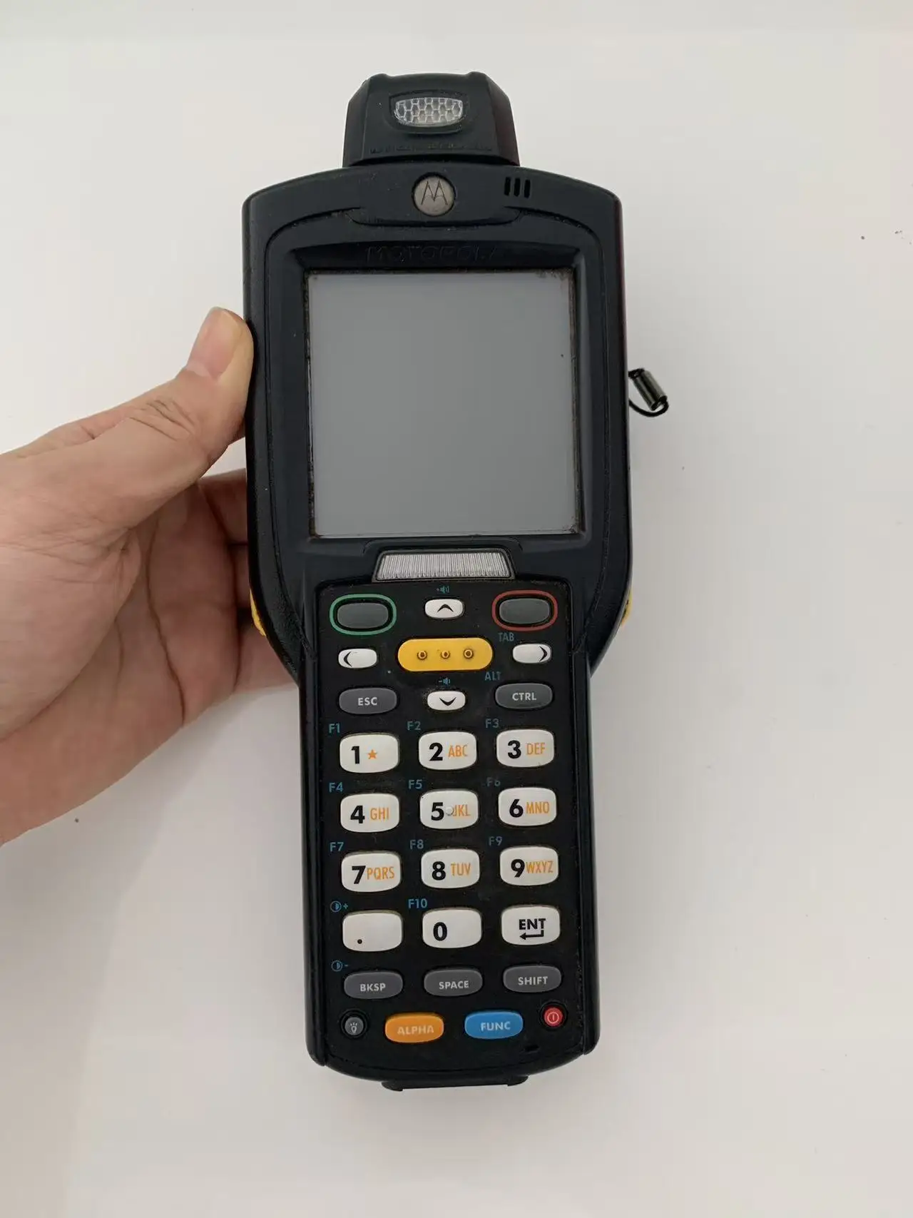 

Symbol MC3190-RL2S04C0A (Used) With Battery Handheld 28Keys Barcode Scanner Warehouse Logistics Inventory Counting Machine