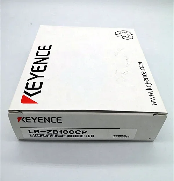 KEYENCE  LR-ZB100CP  Self-contained CMOS La-ser Sensor    Rectangular w/ M8 connector Type, 100 mm    New original