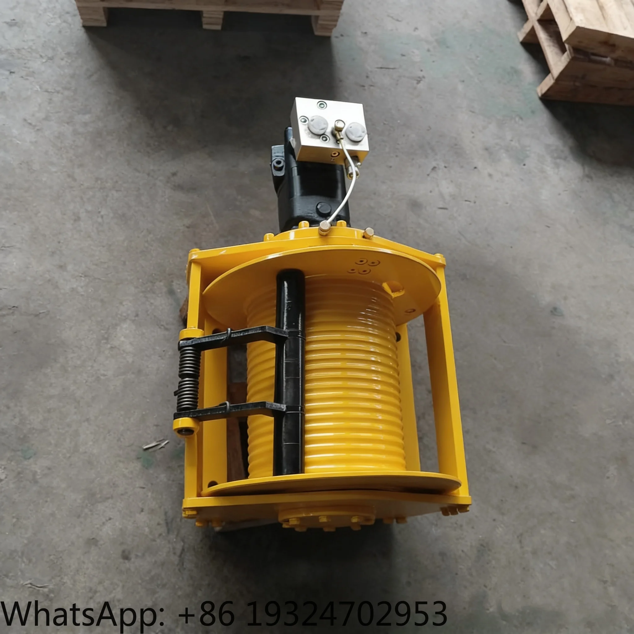 Cabrestante hidráulico de alta velocidad específico para parasail para instalaciones recreativas costeras