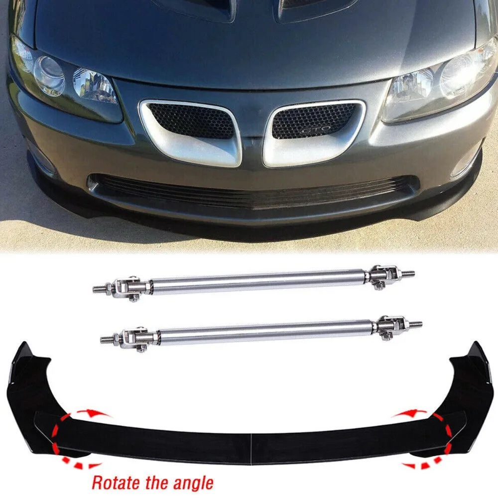 

Front Bumper Lip Spoiler Splitter +Strut Rods For Pontiac G8 /GTO 2004-2006 United States