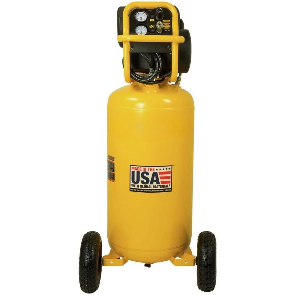 DXCM271 1.7 HP 27 Gallon Oil-Free Vertical Air Compressor