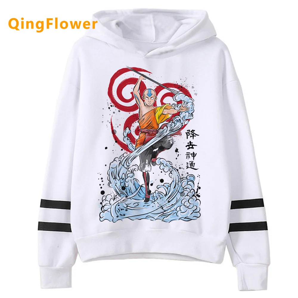 Avatar La Leyenda De Aang hoodies women aesthetic Korean style Fleece Pullover clothes women Kawaii sweatshirts