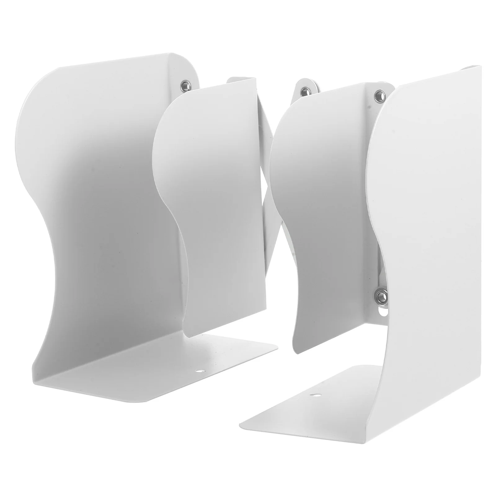 Adjustable Expandable Metal Book Shelf Holder Desktop Bookend Retractable Book Holder for Cookbooks Heavy Duty Bookends