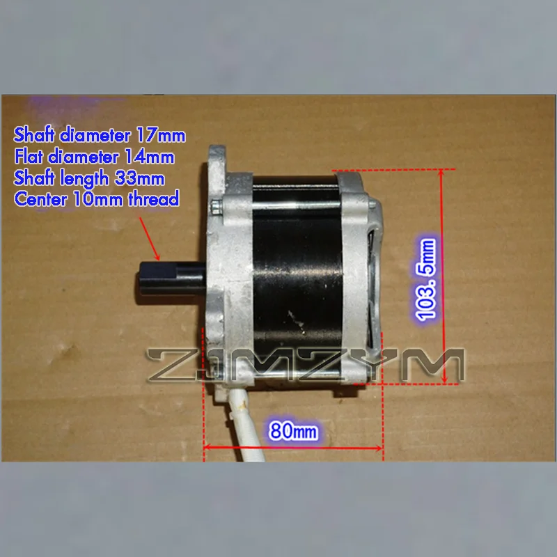 24V 36V 48V 네오디뮴 강력 자석 고출력 브러시리스 모터 48V 800W 고토크 브러시리스 기계식 파워 모터