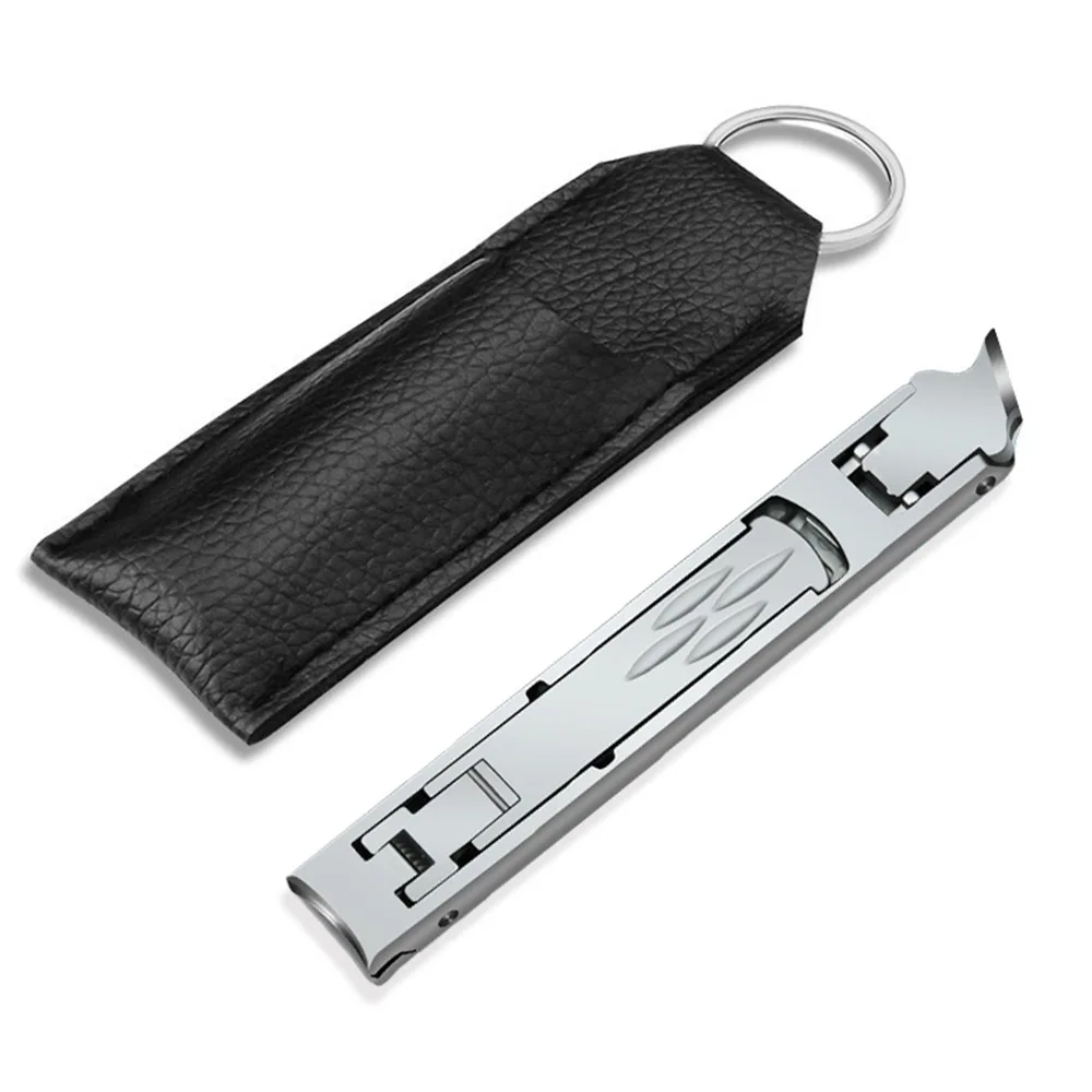 Double Headed Folding Nail Clippers Trimming Thick and Hard Toenails Single High-End Nail Clippers