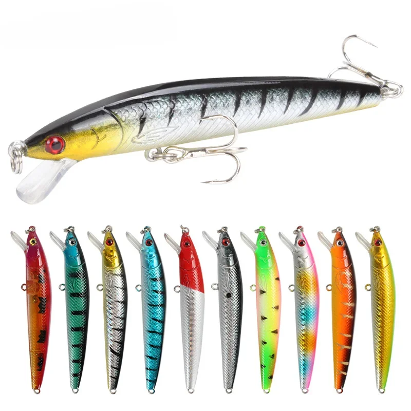 

1Pcs Japanese Minnow Fishing Lures Floating Hard Bait95mm 7g Artificial Bait Wobbler Crankbait Carp Perch Pesca Fishing Tackle