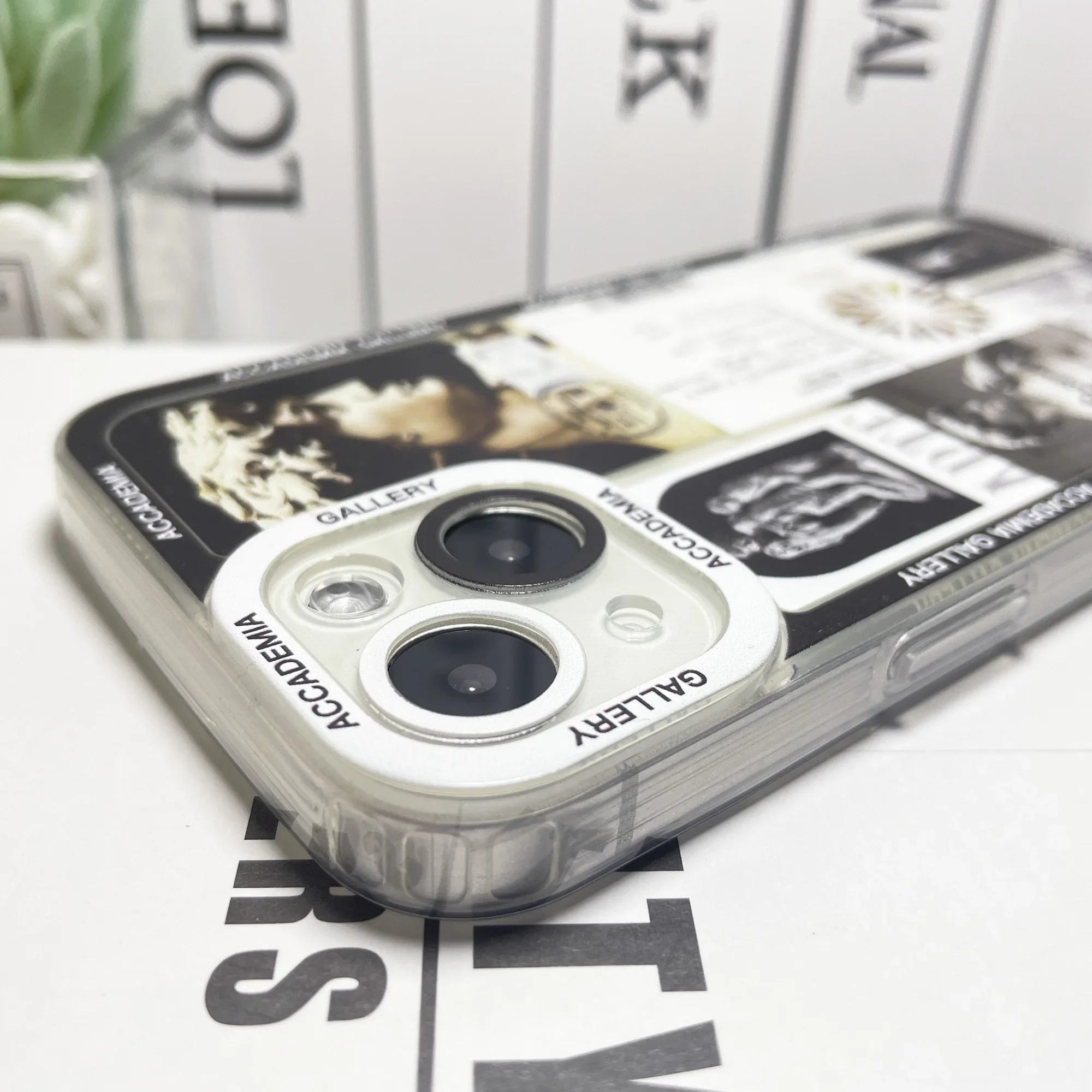 Collage Stickers Van Gogh Art Phone Case For iPhone 16 15 14 13 12 11 Pro Max Mini Plus XS X XR SE 2020 2022 Soft Cover