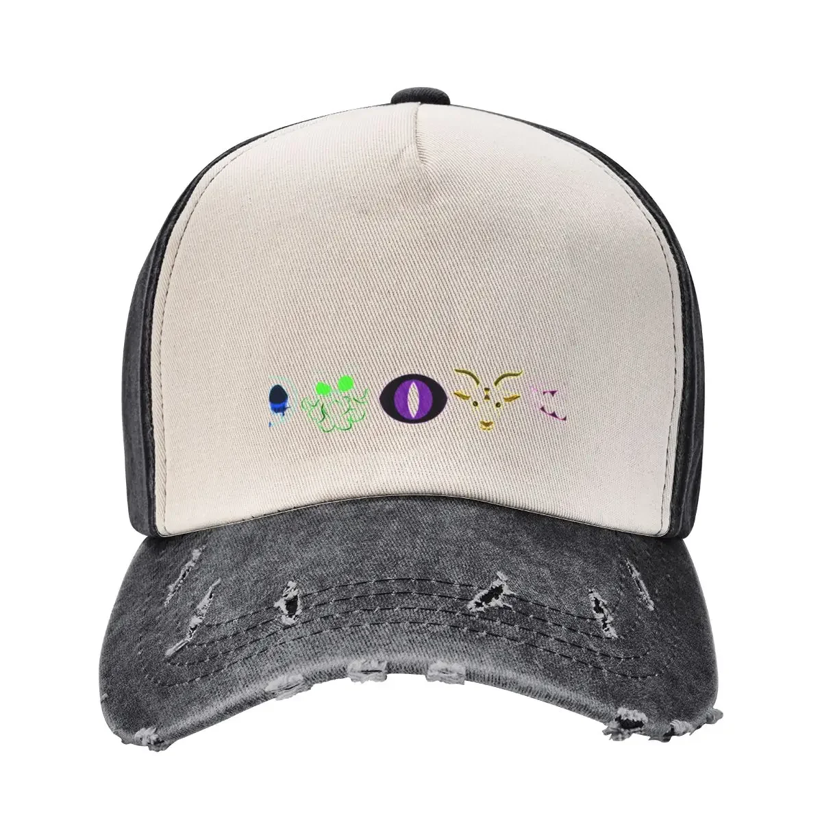 

Lords In Black Mythological Illustrations Baseball Cap Luxury man cap New Hat Bobble Hat Big Size Hat Woman Men's