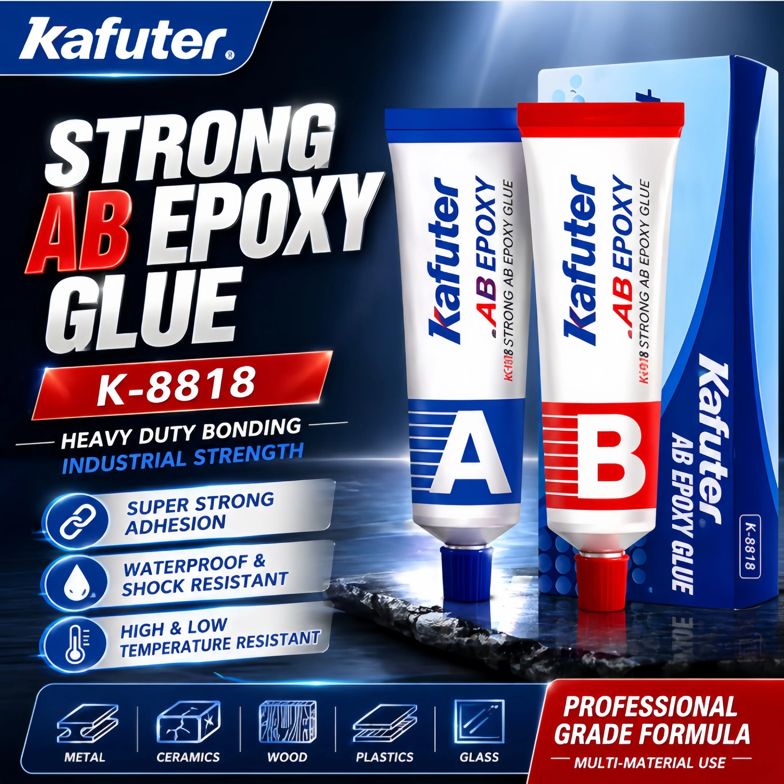 �y�Z�[�����zKafuter K-8818 AB �G�|�L�V�ڒ��܍����x�ڒ��܋����K���X�Z���~�b�N�v���X�`�b�N�C���p�w�r�[�f���[�e�B�[�ڒ���