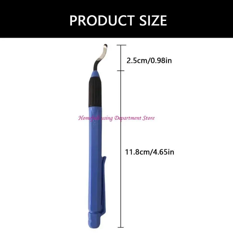 

Handheld Deburring Tool with Replaceable Heads for Skilled Technicians Hobbyists