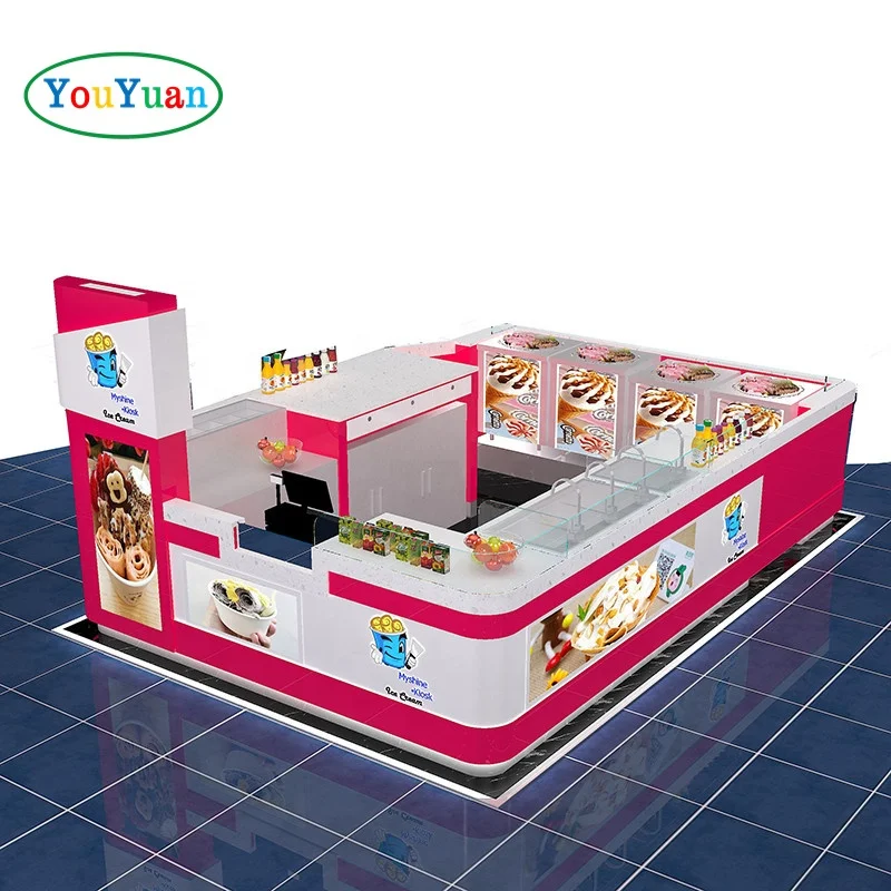 (customized)Portable beverage coffee modernbar countershop kiosk counters and furniture bubble tea shop design