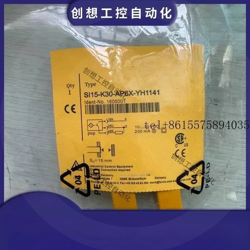 hot New TURCK inductive proximity switch sensor SI15-K30-AP6X-YH1141 quality assurance for one year