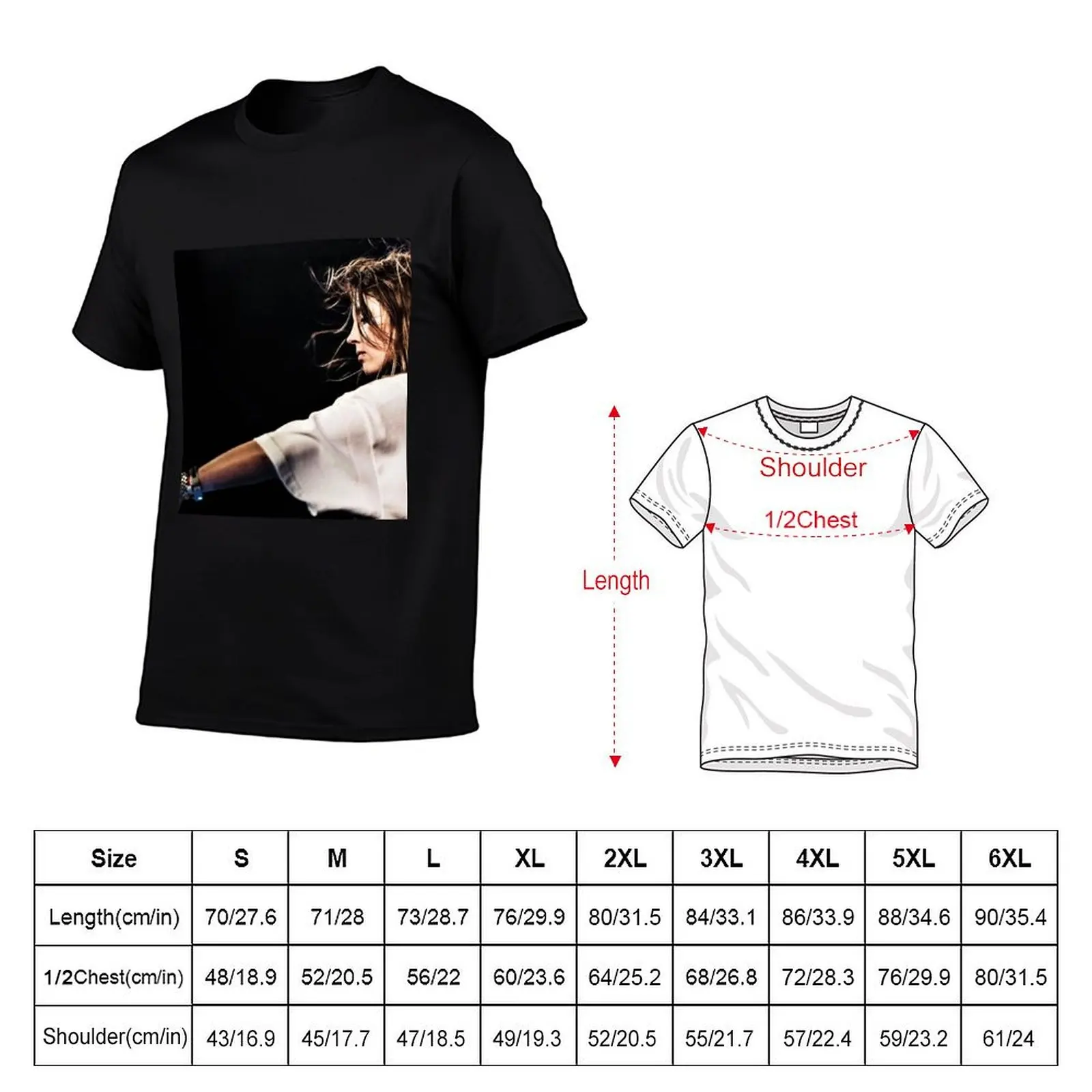 De witte T-Shirt Big Size Daily Wear T-Shirt