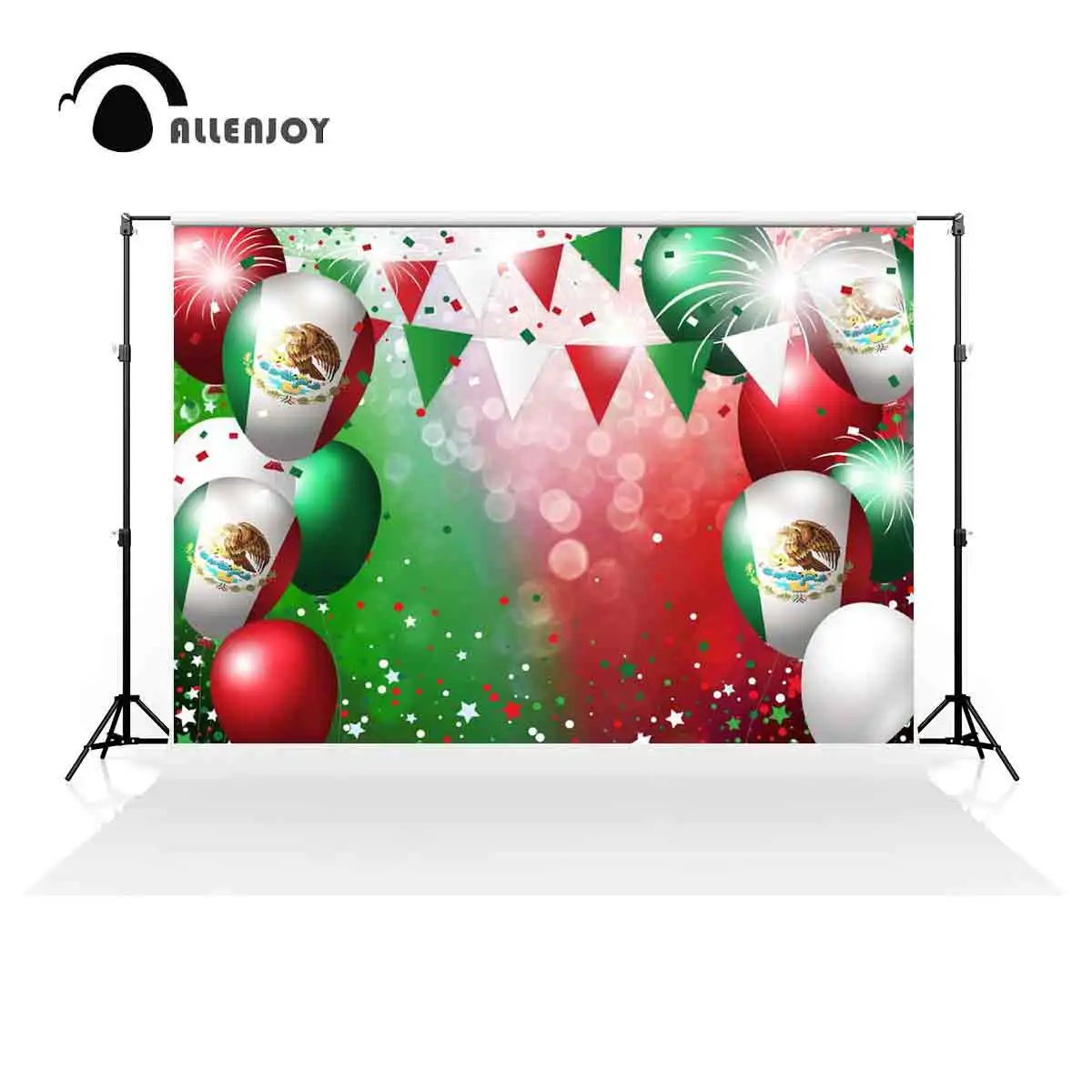 Allenjoy Mexican Independence Day Backdrop