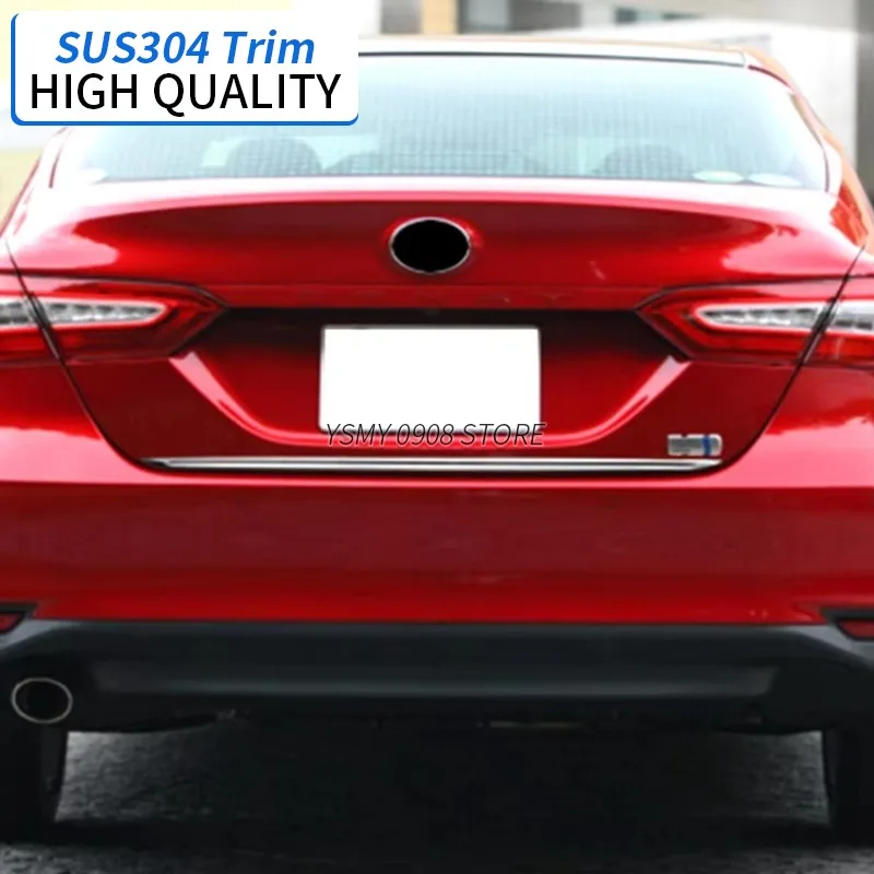 

Накладка заднего ворот для Toyota Camry 70 2017, аксессуары из нержавеющей стали для стайлинга автомобилей