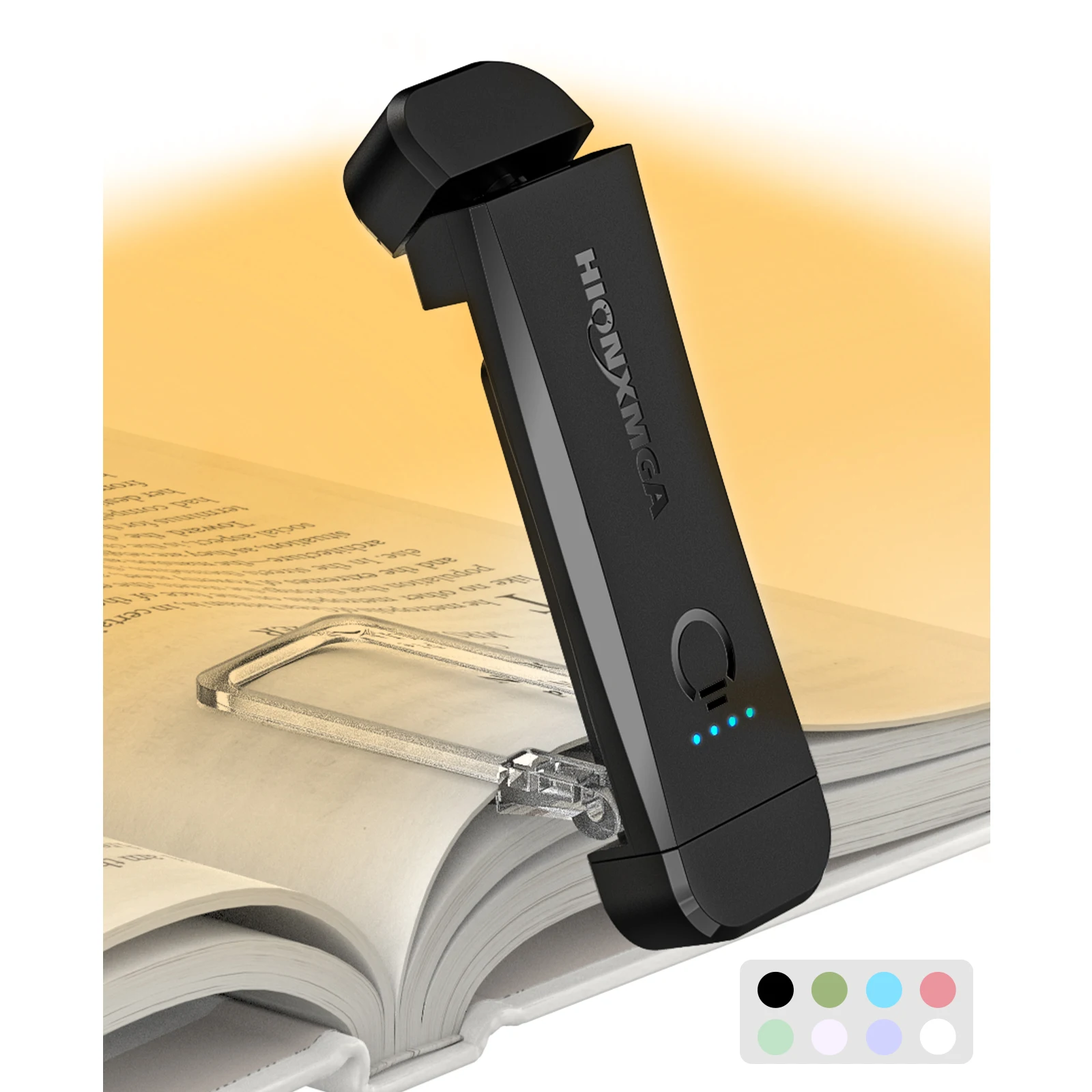 

Светодиодный USB-перезаряжаемый книжный светильник для чтения, защиты глаз и портативности с зажимом