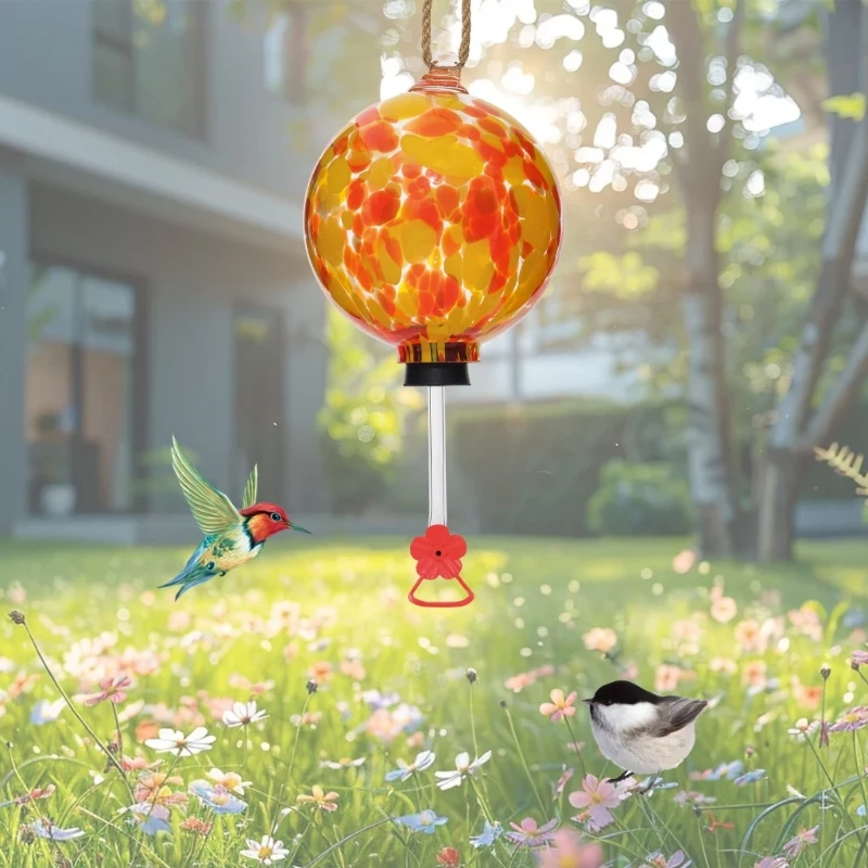 Hummingbird Water Dispenser Hanging Design Leakproof Seal Home Garden Decoration C7AC