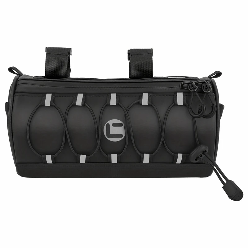 

Y67A-Bike Handlebar Bag Waterproof Bicycle Handlebar Bag With Large Reflective Area And Strips, Mountain Bike Front Pouch Bag