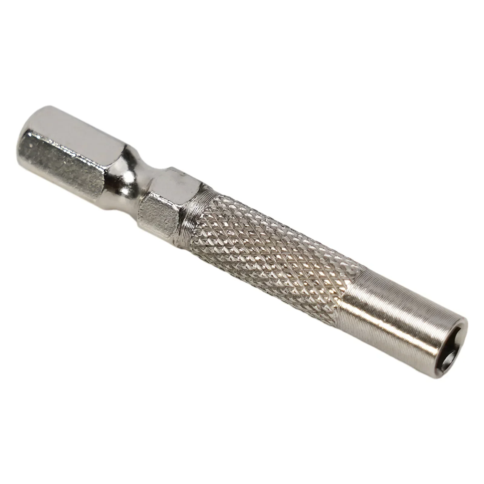 

Silver 6.35mm 1/4" Insert Bit Adapter 5PCS Hex 6.35mm Chrome-vanadium Steel Socket Holder To 4mm For 1/4" 6.35mm Handle