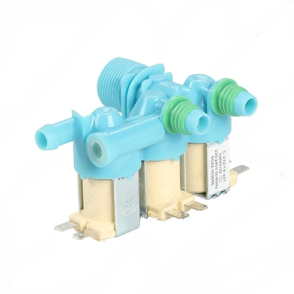 New   Washing Machine Electric Water Inlet Solenoid Valve DC62-00266E Washer Parts