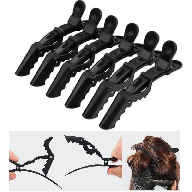 Hairdresser Clips Hair Styling Sectioning Barrettes Professional Non Slip Alligator Salon DIY Accessories Makeup Accessories