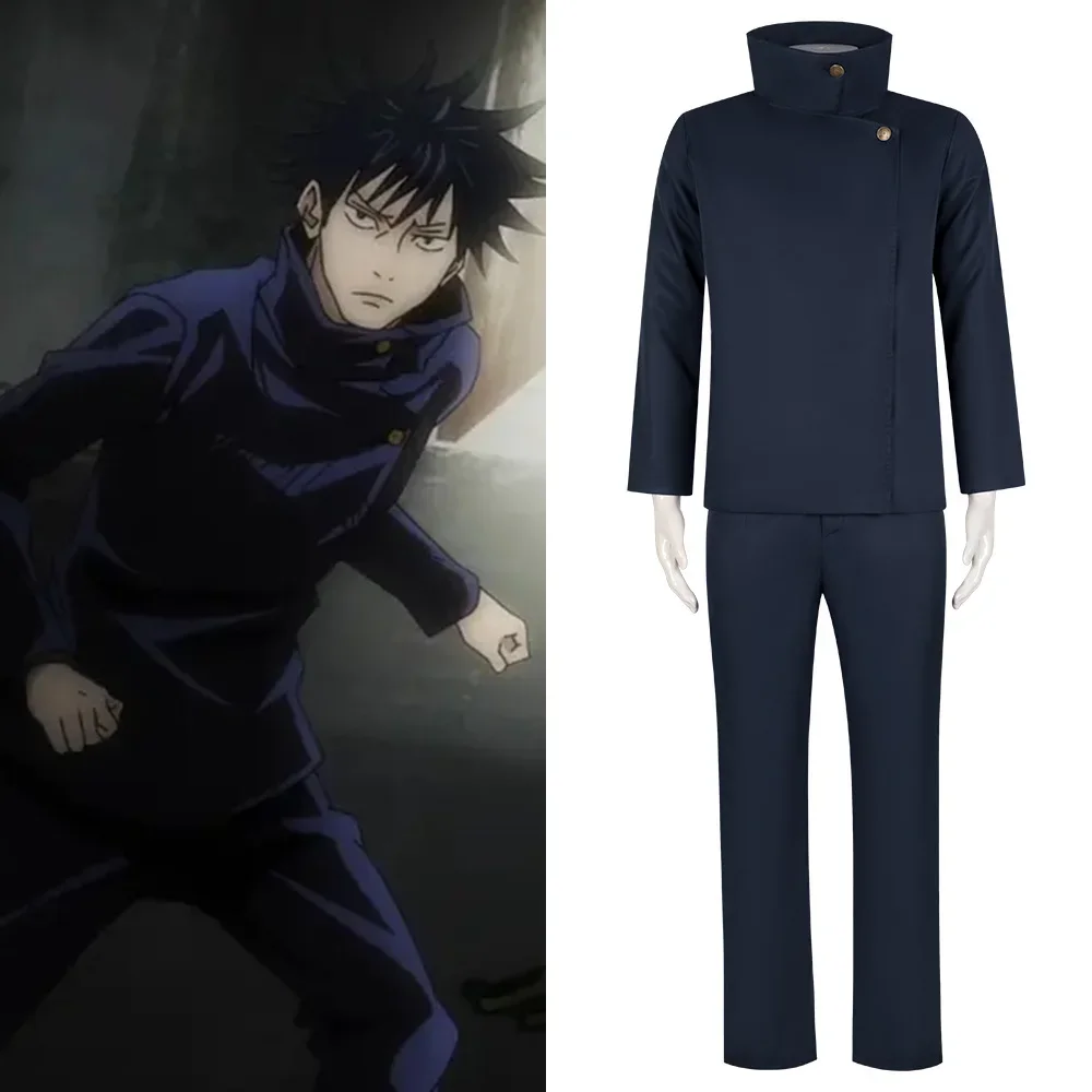 Jujutsu Kaisen Fushiguro Megumi Cosplay Costume Japanese Anime Game Uniform