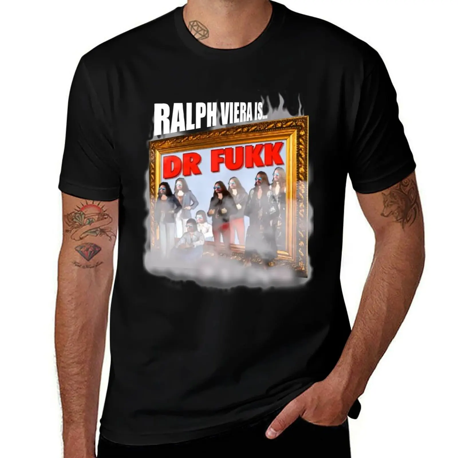 Футболка DR FUKK Ralphotage, спортивный топ с защитой от пота