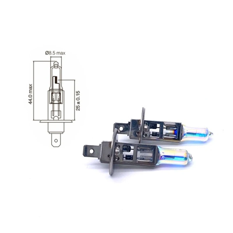 12 فولت H1 زينون الكوارتز مصباح هالوجين لمبات 55 واط جميع الأحوال الجوية Hid الضباب الخفيف المصابيح الأمامية مشرق ضوء السيارة