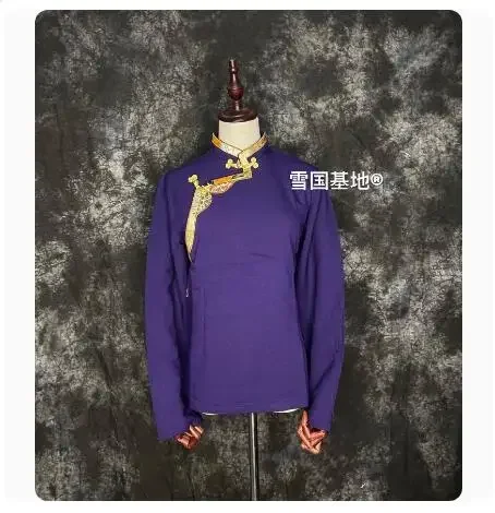 Ethnic Style Women's Embroidered Tibetan Style Clothing Shirt