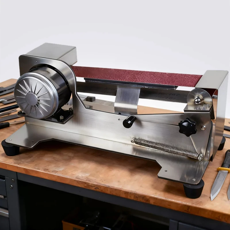 Imported new stainless steel water-cooled knife sharpener Automatic commercial electric knife sharpener Water grinding belt