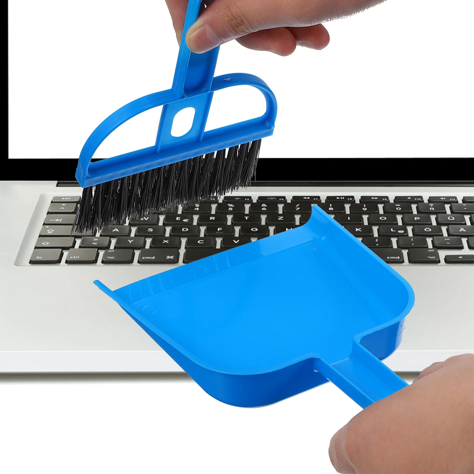 

3 Sets Mini Broom Dustpan Cleaning Brush Hand Broom Dustpan Set Tabletop Kids Plastic Tiny Small Pet Cage Car Dashboard Sofa