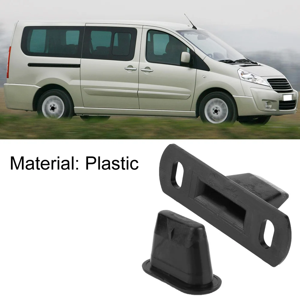 Genuine Side Sliding Door Locator Pin Guide amp Set Kit for Fiat Scudo 1995-2006 Door Lock Latch Repair Black