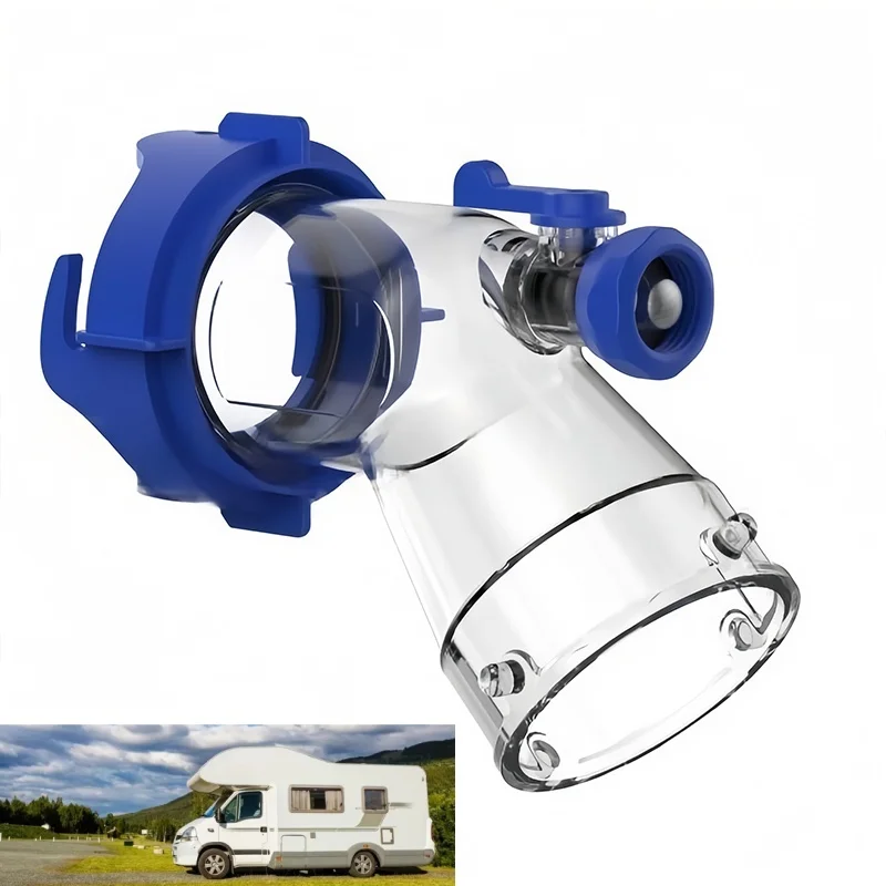 

For Camco Rhino Blaster RV Tank Rinser With Backflow Preventer RV Accessories For Toilet Waste Tank Cleaning Sensor Maintenance