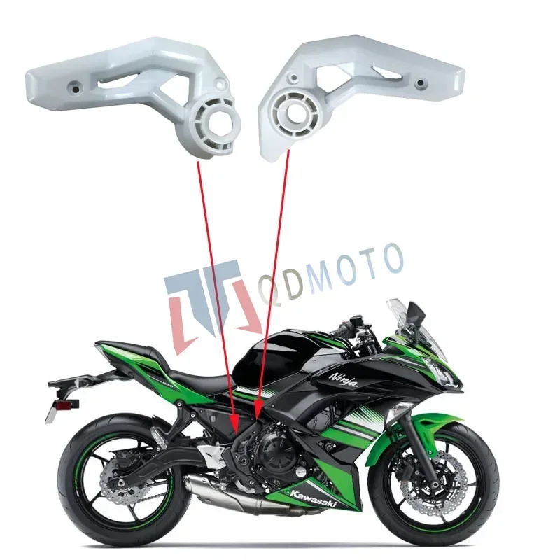 For Kawasaki Ninja 650 ER6F EX650 2017-2019 Motorcycle Accessories Unpainted Frame Side Cover Cowl ABS Injection Fairing