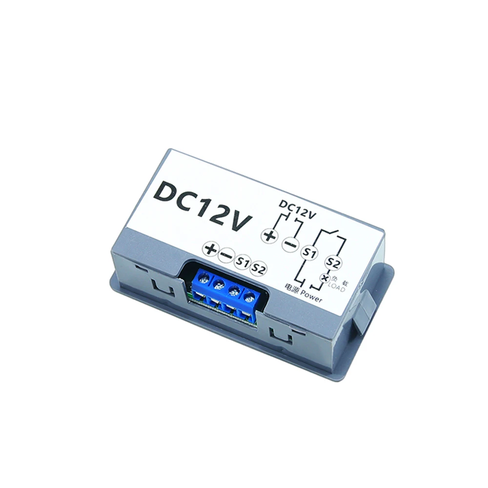 T3230 Verzögerungsrelais DC12V/24V AC110-220V Zyklisches Zeitverzögerungsrelais-Modul mit rotem und blauem Bandgehäuse – Detail 7