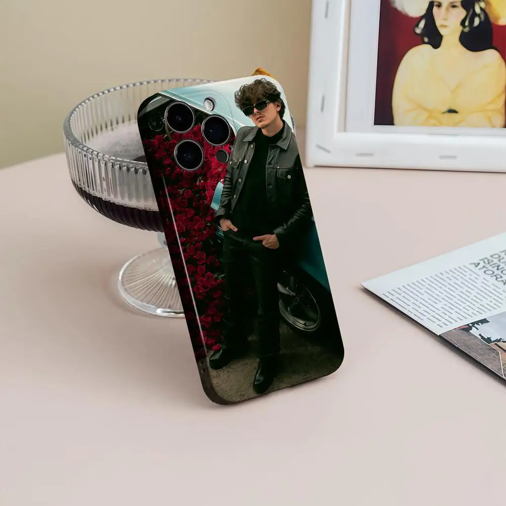 Чехол для телефона G-Gabito Ballesteros для iPhone 17, 16, 15, 14, 13, 12, Pro Max Plus, глянцевый HD, с тонкими отверстиями, жидкая пленка, мягкий корпус