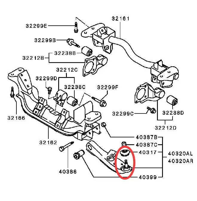 PAJERO IO H77H76W BALL JOINT KIT,ARM ASSY,FR SUSP,LWR PAIR