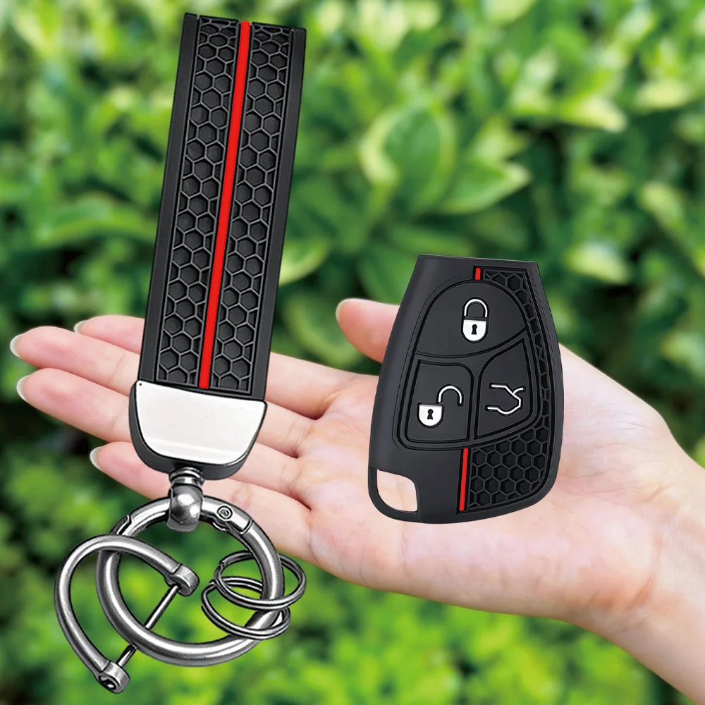 

Keychain Car Key Case Key Cover For Mercedes-Benz W211 W202 W210 W208 W203 W245 B Class V180 CL55 CL600 CL65 C230 C240 C280 C320