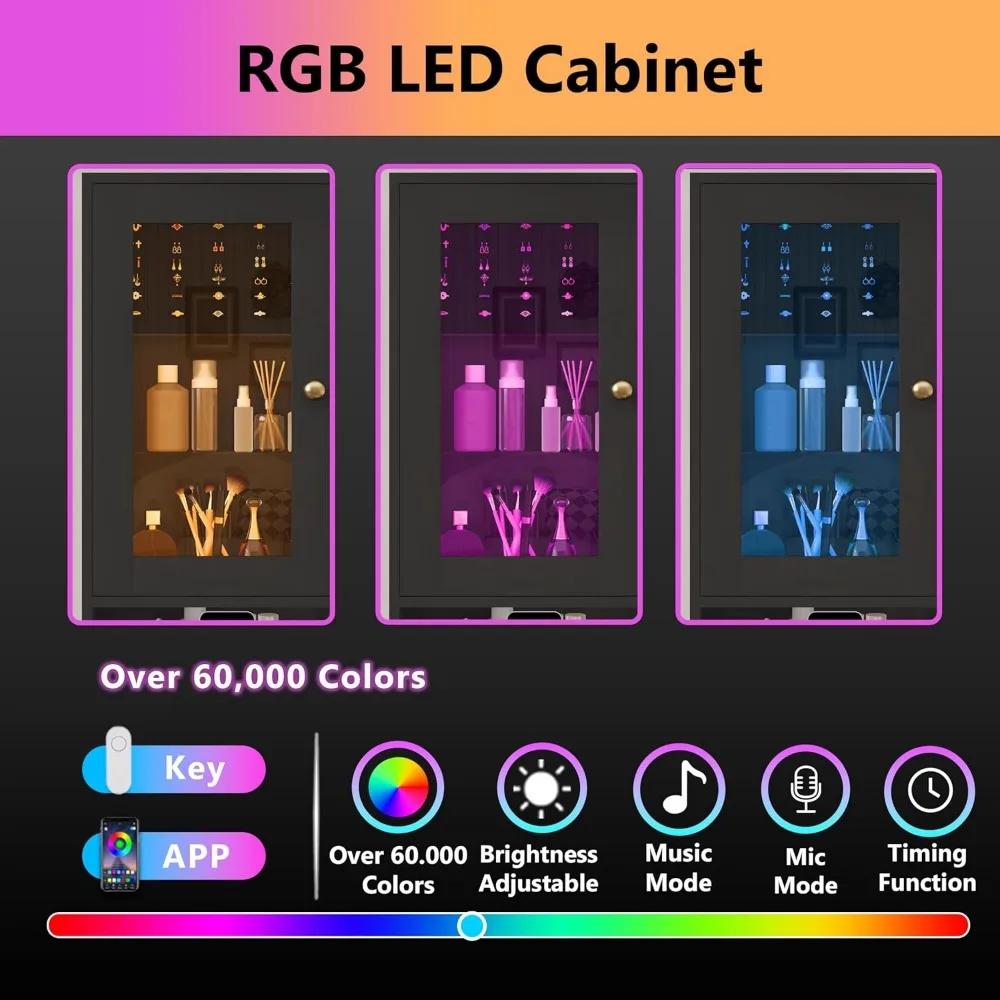 Роскошный черный туалетный столик для макияжа с зеркалом с подсветкой, стеклянной столешницей, хранилищем, розетками, ящиками и шкафами