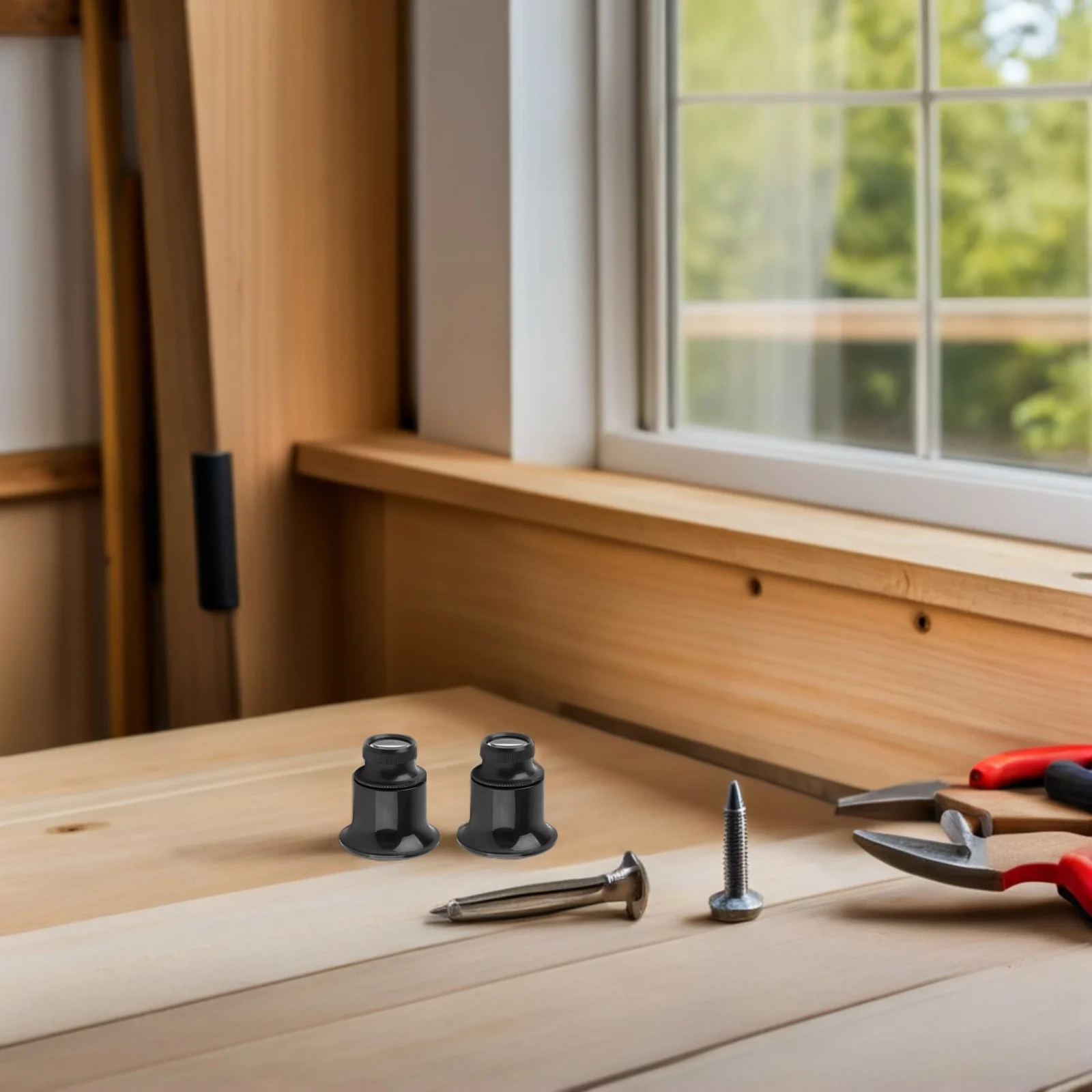 

2pcs 20X Jewelry Repair Magnifier Portable Monocular Loupe For Watchmakers Compact Dome Lens Magnifying Glass Small Details