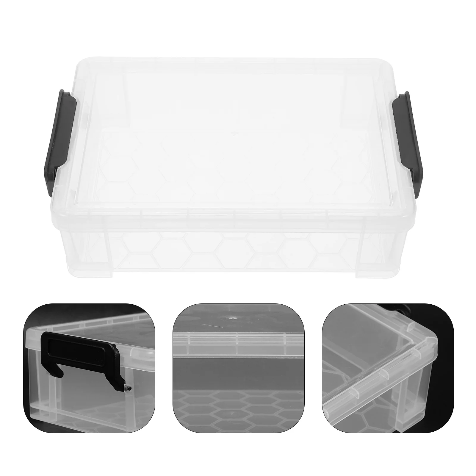 

Прочный прозрачный пенал с крышкой, штабелируемый, для школы, офиса, художественных принадлежностей, маркеров, гелевых ручек, ластиков, скотча