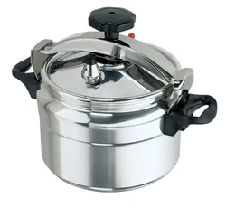 Aluminum Pressure Cookers Polishing 3L Fast Cooking Pot Explosion Proof Bakeliter Handle Multiple Safety Devices Gas Cooker