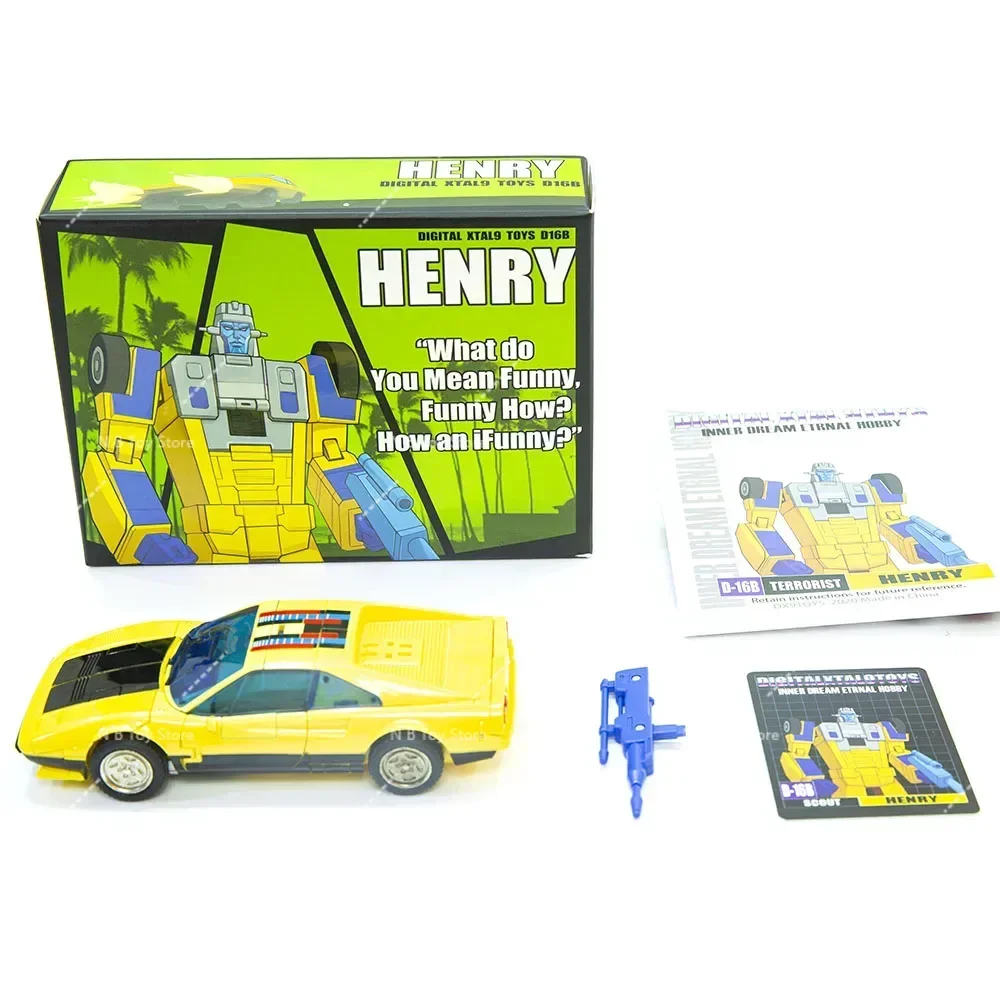 Nieuwe Transformatie Speelgoed DX9 D16B Henry G2 WILDRIDER Digitale Xtal9 Speelgoed Action Figure op Voorraad