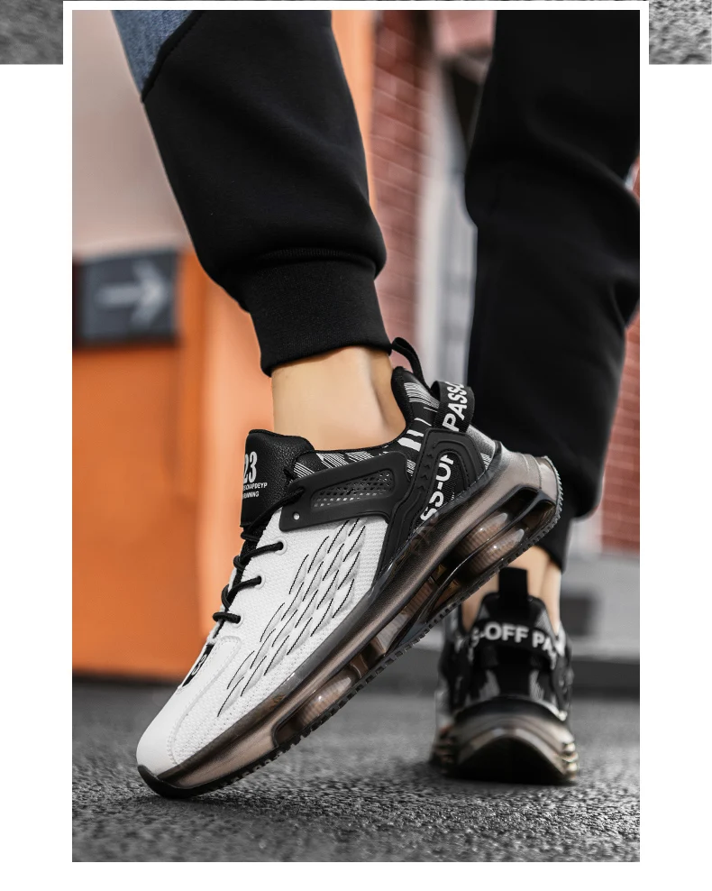 Herren-Freizeitsneaker Frühling Sommer Neue Atmungsaktive Leichte Renn-Outdoor-Laufschuhe Weiche Sohle Verschleißfeste Speed-Sportschuhe – Detail 18
