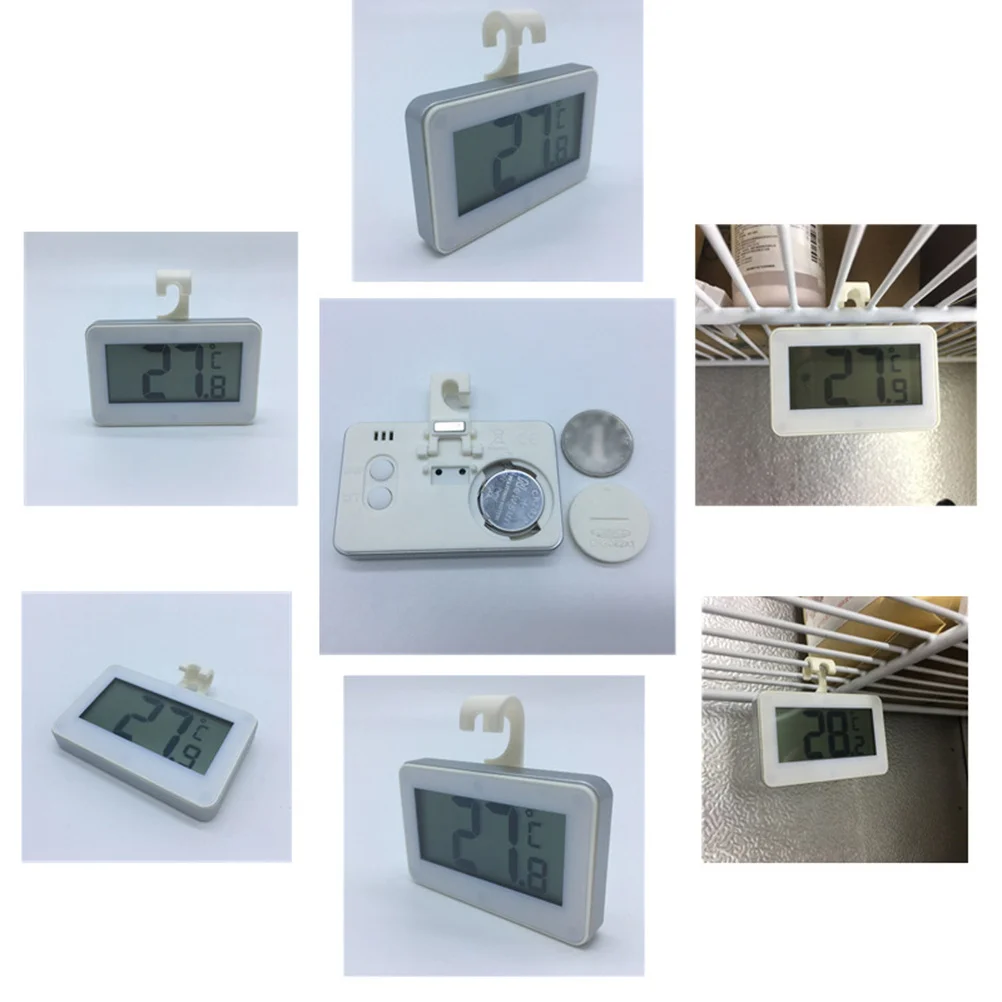 

Electronic Thermometer Waterproof LCD Display High Precision Fast Response Refrigerator Digital Temperature Sensor