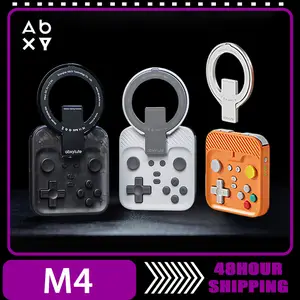 Bilashmart Abxylute M4 Snap On Phone Controller Portable Retro Magnetic Mini Mobile Gampad MagSafe Snap IOS/Android/Switch/PC Game Gift