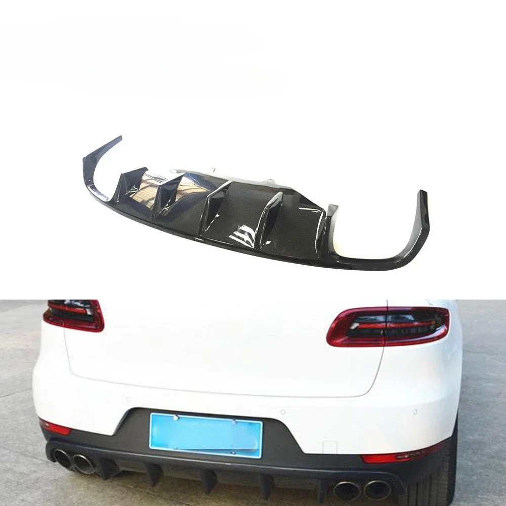 JC Style K Style Carbon Fiber Rear Diffuser For Porsche Macan 2014