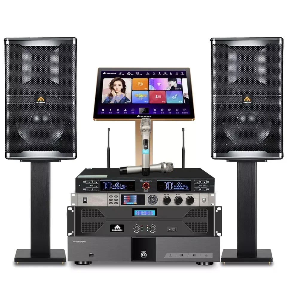 

High Quality KV-V5 InAndOn Professional Karaoke System with WiFi Touch Screen 2TB Chinese Karaoke Machine KTV Karaoke Player Set