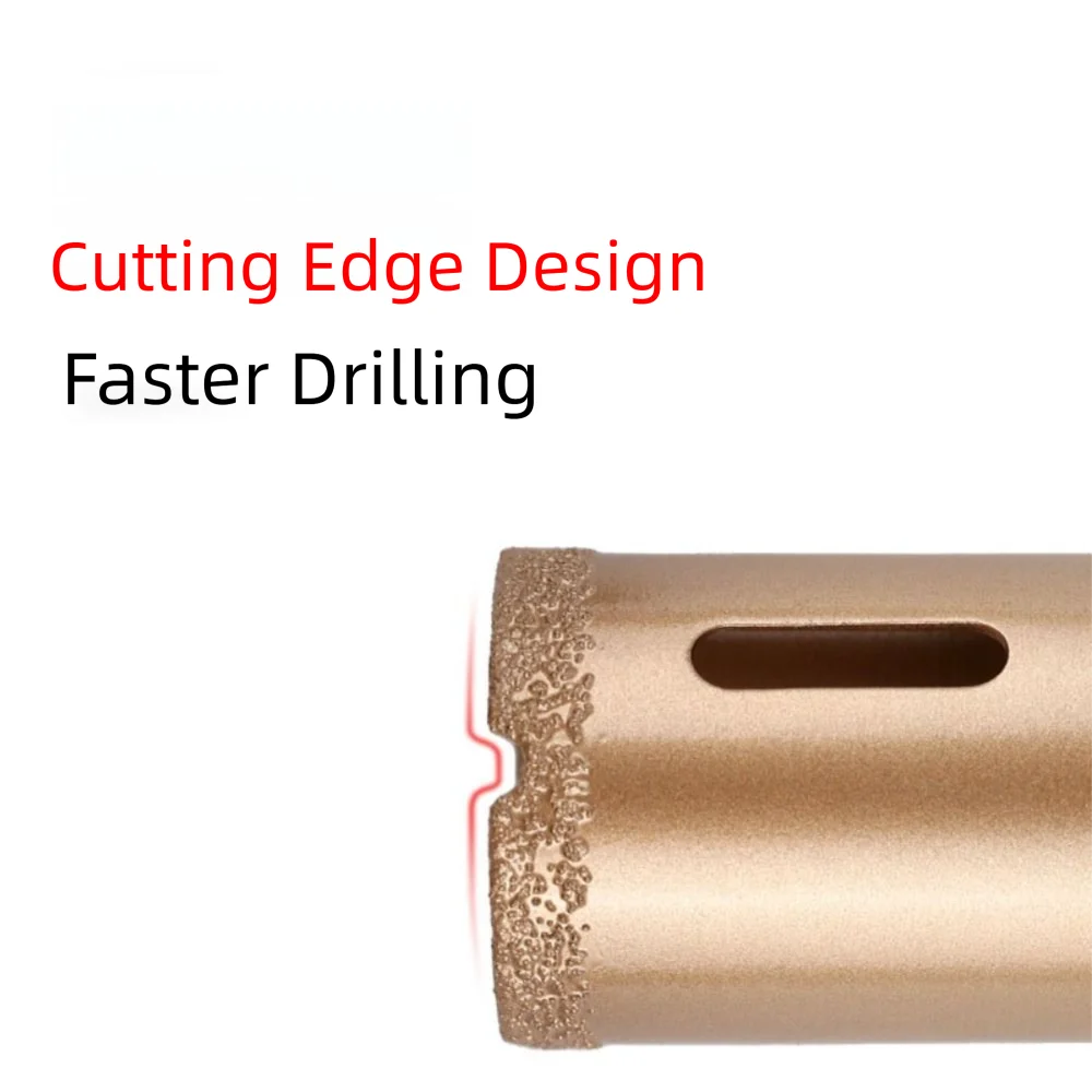 Thread Design Vacuum Brazed Core Bits Self-Locking Quick Release Dry Drilling Core Bits Pressing Plate Flange Nut