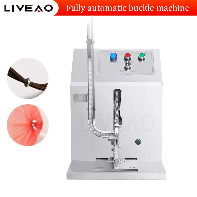 

Plastic Clipping Fruit Tie New Design Manual Mesh Net Bag Sausage Clipper Packaging Knotting Nail Tying Machine